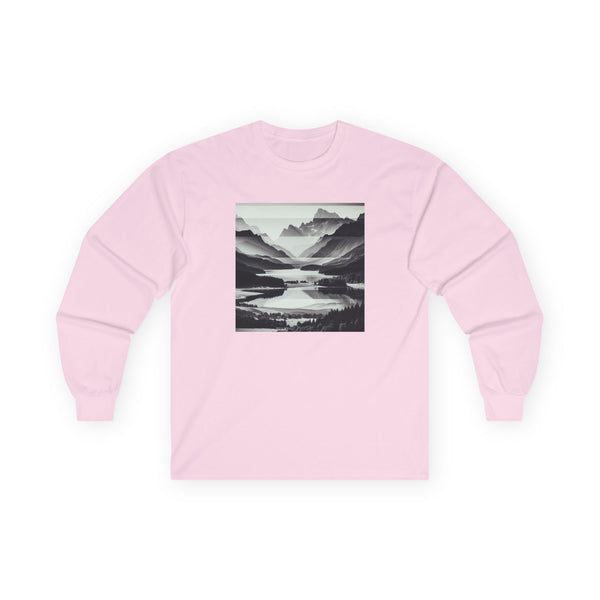 "Tranquil Layers"- Double R Western's -    Women's Jersey Long Sleeve Tee