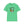 Heather green T-shirt with outdoor graphic print across the chest