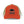 Rustic orange western trucker hat with khaki mesh sides, Buffalo Strong logo