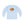 Light blue women's jersey long sleeve tee with Wild Spirit graphic on back