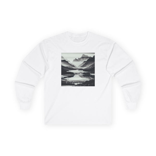 "Tranquil Layers"- Double R Western's -    Women's Jersey Long Sleeve Tee