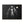 Framed canvas art of a black-and-white horse head with moon, dark frame