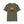 Olive green graphic T-shirt with bison and patriotic text on the front