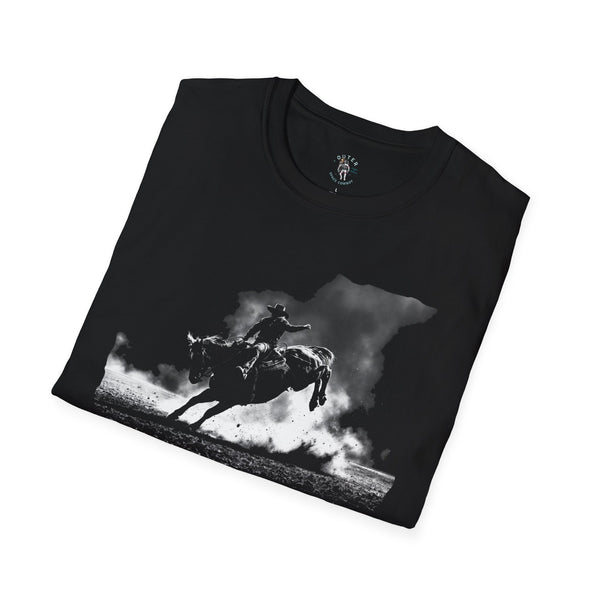 Midnight Series Bucking Bronco Tee™ – Western Rodeo Cowboy western wear T-Shirt