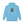 Sky blue western wear hoodie with hood and kangaroo pocket, Rodeo graphic on chest.