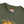 Olive T-shirt crew neck with logo label and top of graphic
