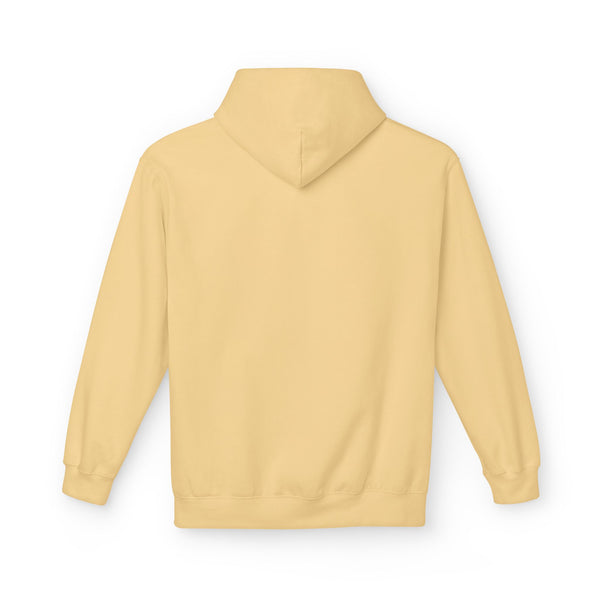 Women’s western hoodie, yellow, pullover with hood and kangaroo pocket