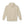 Beige hoodie back view with hood and ribbed cuffs