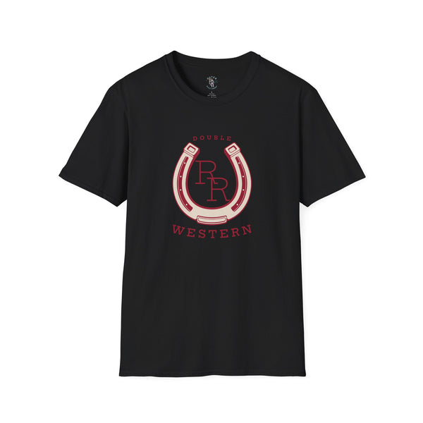 "Horseshoe T-shirt - Double R Western's™ -  Softstyle western wear T-Shirt