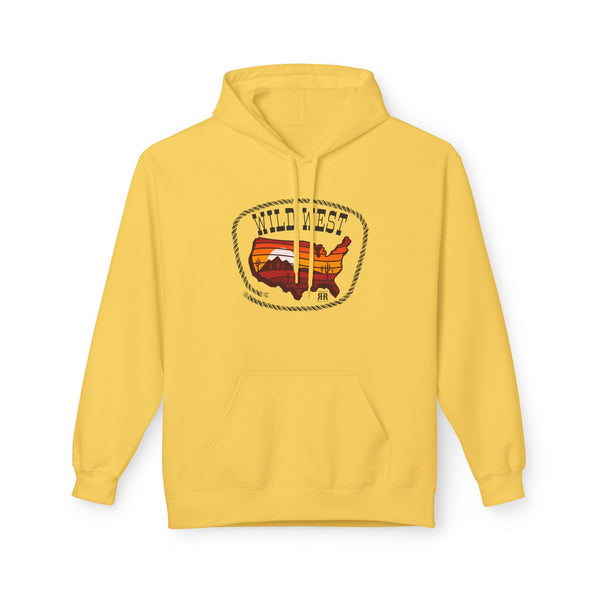 "Sunset Trails" - Double R Western's - Men's Hooded Sweatshirt