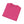 Men's pink crewneck T-shirt, folded flat, small chest cowboy logo