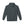 Dark gray pullover hoodie with attached hood and long sleeves