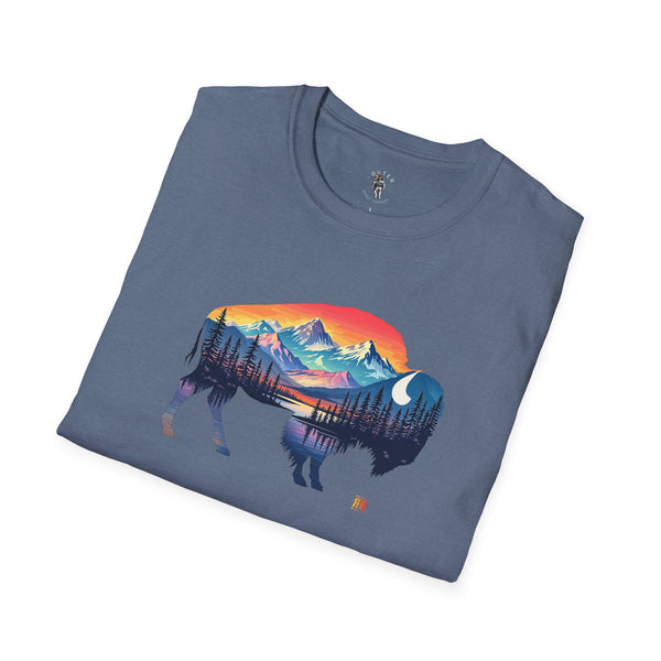 Double R Western™ Bison – Western Wear T-Shirt