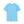 Women's western graphic T-shirt in light blue, crew neck short sleeves