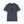 Navy crew-neck T-shirt with front bull graphic inside a triangle logo
