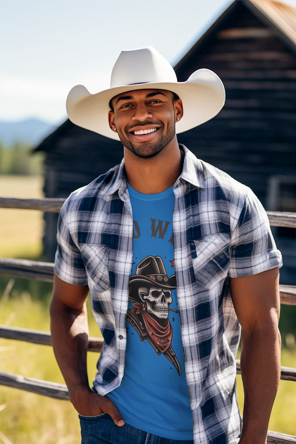 "Grim Rider"  - Softstyle western wear T-Shirt