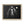 Framed western horse canvas art with monochrome horse face, dark background and moon; light frame