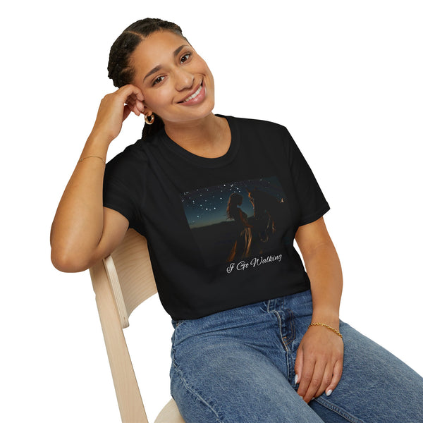 Walking Midnight Trailblazer Tee  - Women's western wear TShirt