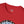 Red women’s western T-shirt crewneck with small chest logo and horse graphic