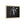 Framed western canvas art of a black horse with white star on forehead and a moon