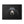 Framed canvas art featuring a black bear portrait, black frame and dark mat