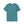 Heather teal crew-neck comfort tee, plain front