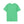 Green crewneck T-shirt, plain front with no visible graphic