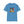 Blue T-shirt with cosmic cowboy graphic on the chest