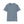 Stone-blue heavy cotton western tee with small chest logo at neckline