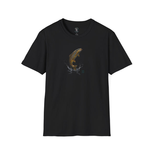 Brown Trout Western Wear Tee – Midnight Edition