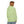 Pistachio green women’s western hoodie worn, plain back with hood