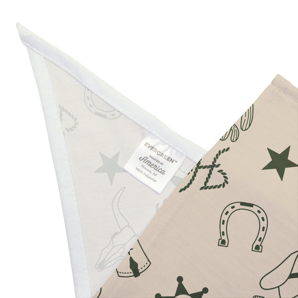 "Howdy"- Double R Western's - Western Adventure Pet Bandana