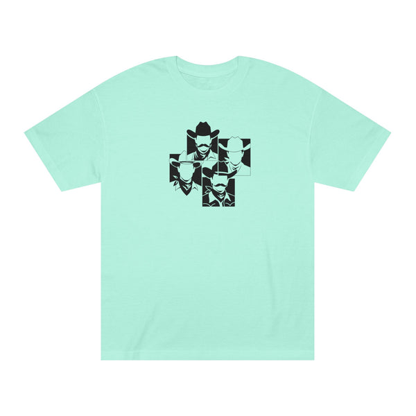 Frontier Icons Pop Art Cowboy Tee - Women's Softstyle Graphic Shirt
