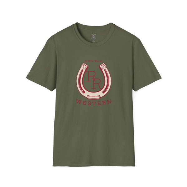 "Horseshoe T-shirt - Double R Western's™ -  Softstyle western wear T-Shirt