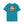 Teal men’s T-shirt with Aloha Spirit tropical graphic on the front
