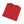 Red crew-neck heavy cotton T-shirt, short-sleeve front view