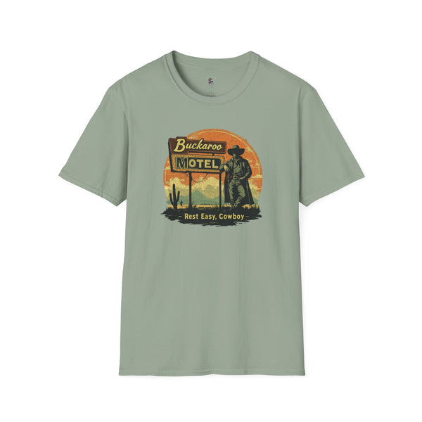 "Buckaroo Motel" -  Western wear Softstyle T-Shirt