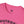 Hot pink crew-neck T-shirt with Double R Western logo on neckline back