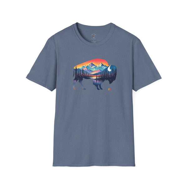 Double R Western™ Bison – Western Wear T-Shirt