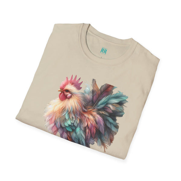 The Enchanted Fluffy Chicken– - women's western wear Soft style Tee