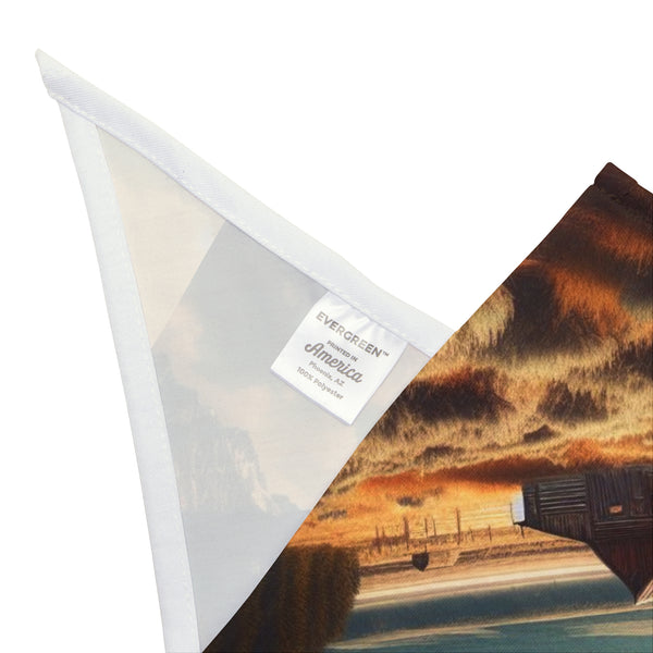 ""Teton Valley" "- Double R Western's - Western Adventure Pet Bandana