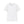 White heavy cotton western tee with small chest logo at neckline