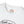 White crew-neck T-shirt with small neckline label