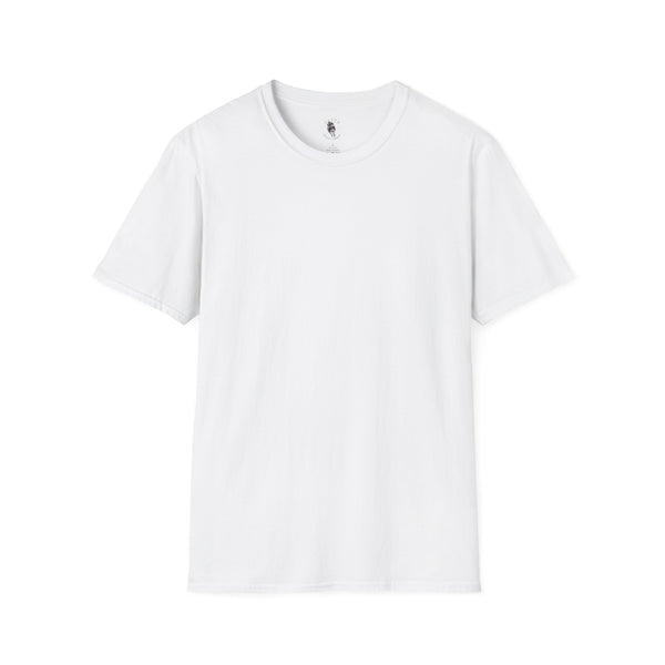 Women’s T-shirt in white with small back logo near the neckline