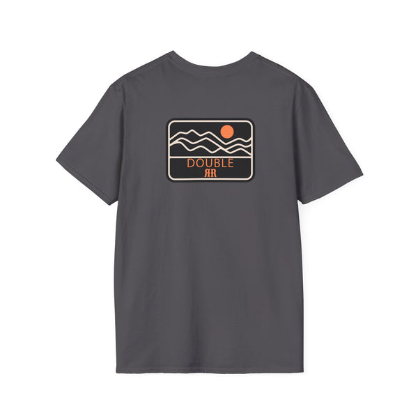 Mountain Peaks Western Wear T-Shirt (Back Graphic)