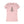 Pink crew-neck graphic tee with cowboy rider and 'cowboys' print