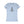 Light blue crew-neck graphic tee with cowboy rider and 'cowboys' print
