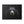 Framed canvas art showing a black bear head and shoulders, black frame