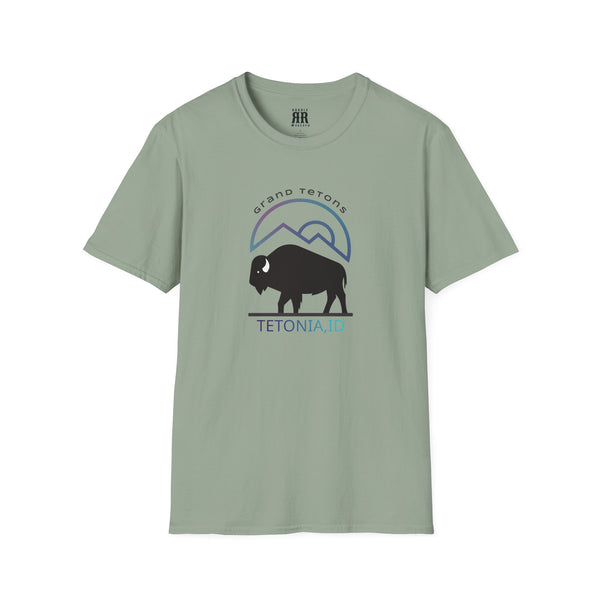 "Teton Free"  - western wear Softstyle T-Shirt