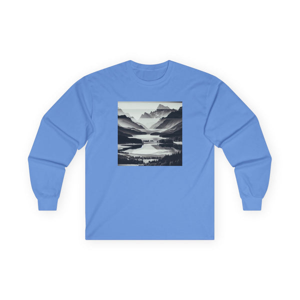 "Tranquil Layers"- Double R Western's -    Women's Jersey Long Sleeve Tee